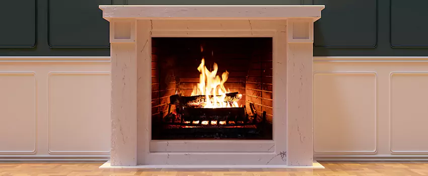 Decorative Electric Fireplace Installation in Stuart, Florida