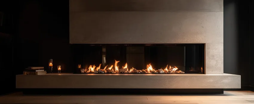 Gas Fireplace Ember Bed Design Services in Stuart, Florida