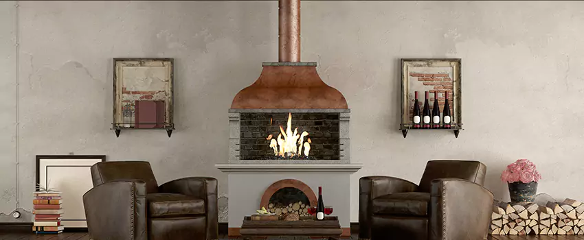 Thelin Hearth Products Providence Pellet Insert Fireplace Installation in Stuart, FL