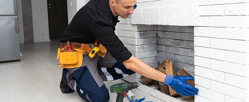 Fireplace Damaged Damper Frame Repair Services in Stuart, Florida